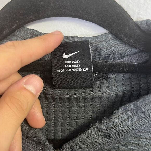 Men's Vintage 90s Nike Sphere ACG Checkered 1/2 Zip Raglan Cycling Jersey Size L - Picture 5 of 10